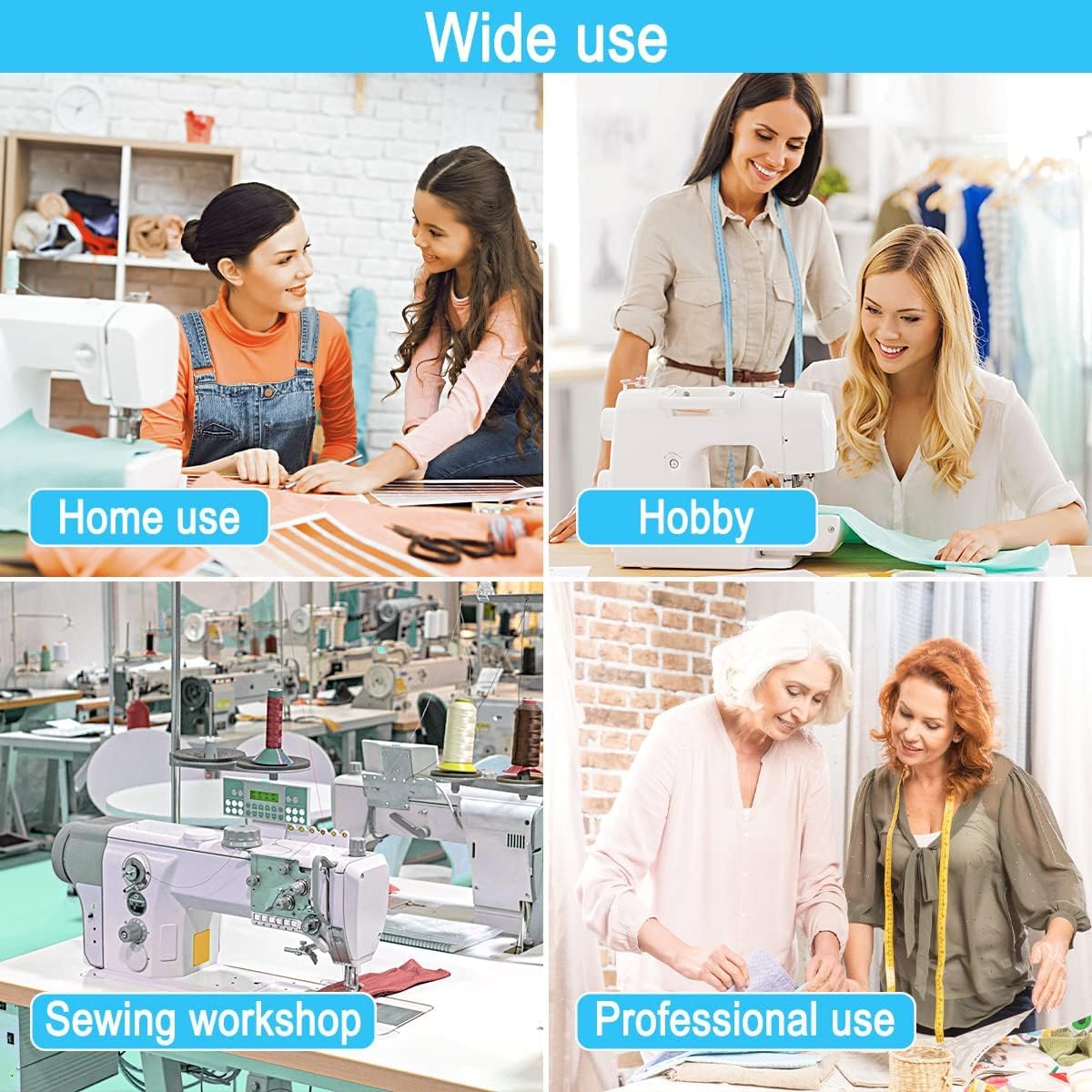 Quilting Square Rulers(2.5",3.5", 5",6", 8.5", 10",12"),7 Square Quilting Templates Quilt Ruler for Sewing - Image 5